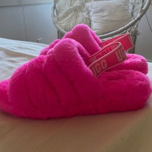 Hot pink uggs